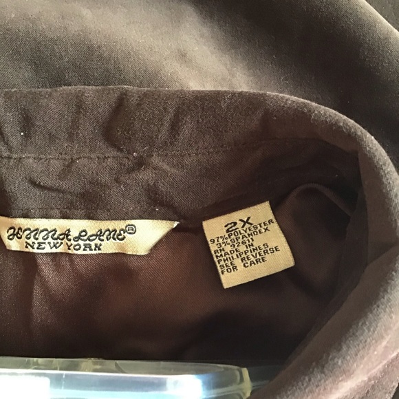 JENNA LANE light weight knee length jacket sz 2X - Picture 5 of 8